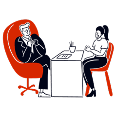 Get through the process